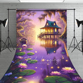 Aperturee - Aperturee Wonderland Forest Magical Bayou Sweep Photo Backdrop